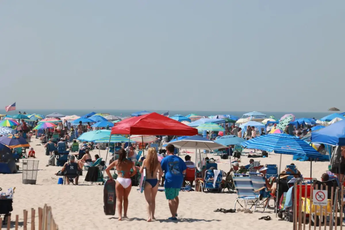 Suspected shark attack at NY beach leaves swimmer’s ‘bone’ exposed: sources