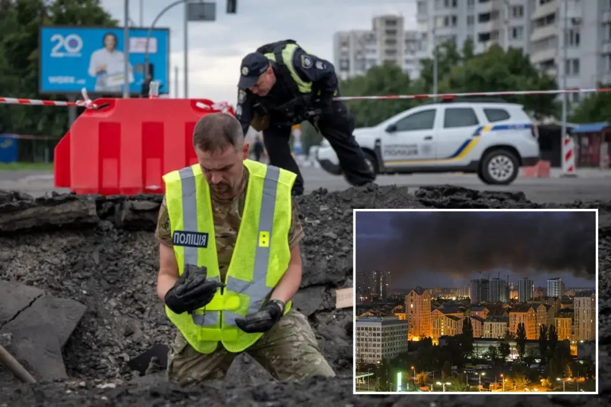 10 wounded as Russia strikes Kyiv with ballistic missiles