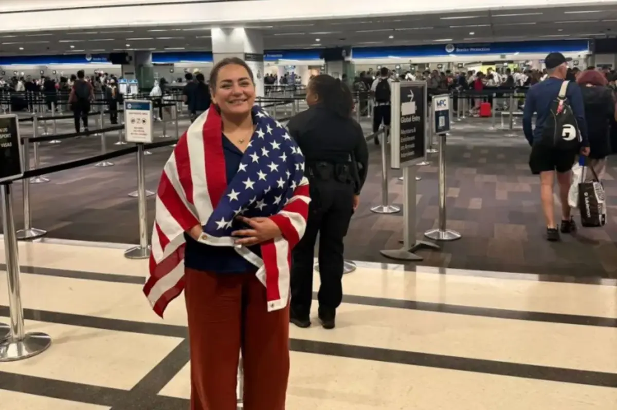 American woman Dena Karari arrives back in US after being wrongfully detained by Iran for 566 days on spying charges