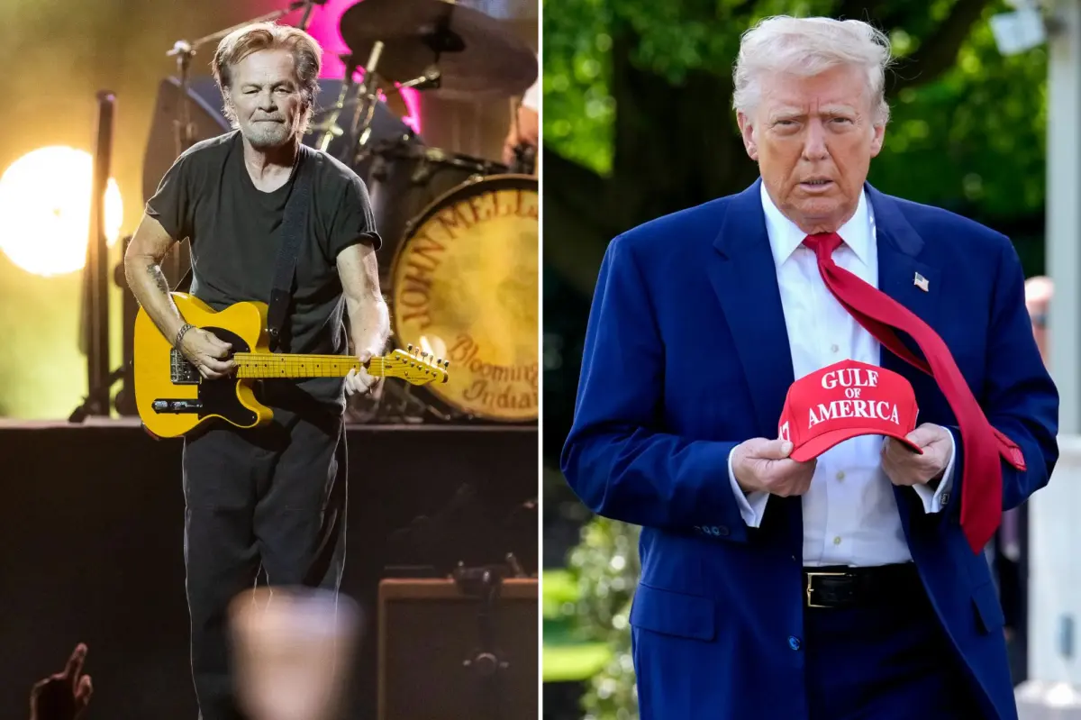 White House fires back after John Mellencamp mocks Trump’s Gulf of America during concert