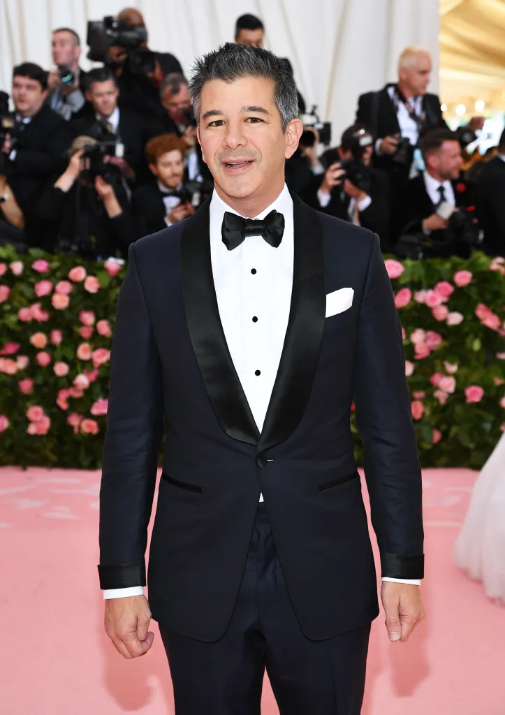 Travis Kalanick in a tuxedo at the 2019 Met Gala.