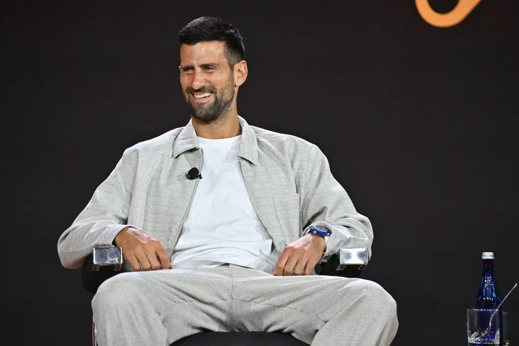 Novak Djokovic at Day 2 of the 3rd Fanatics Fest NYC 2026