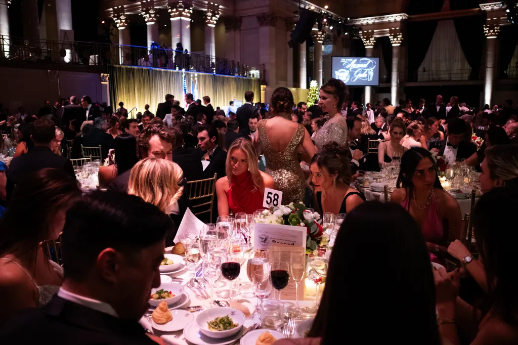 People attending the New York Young Republican Club's 113th Annual Gala.