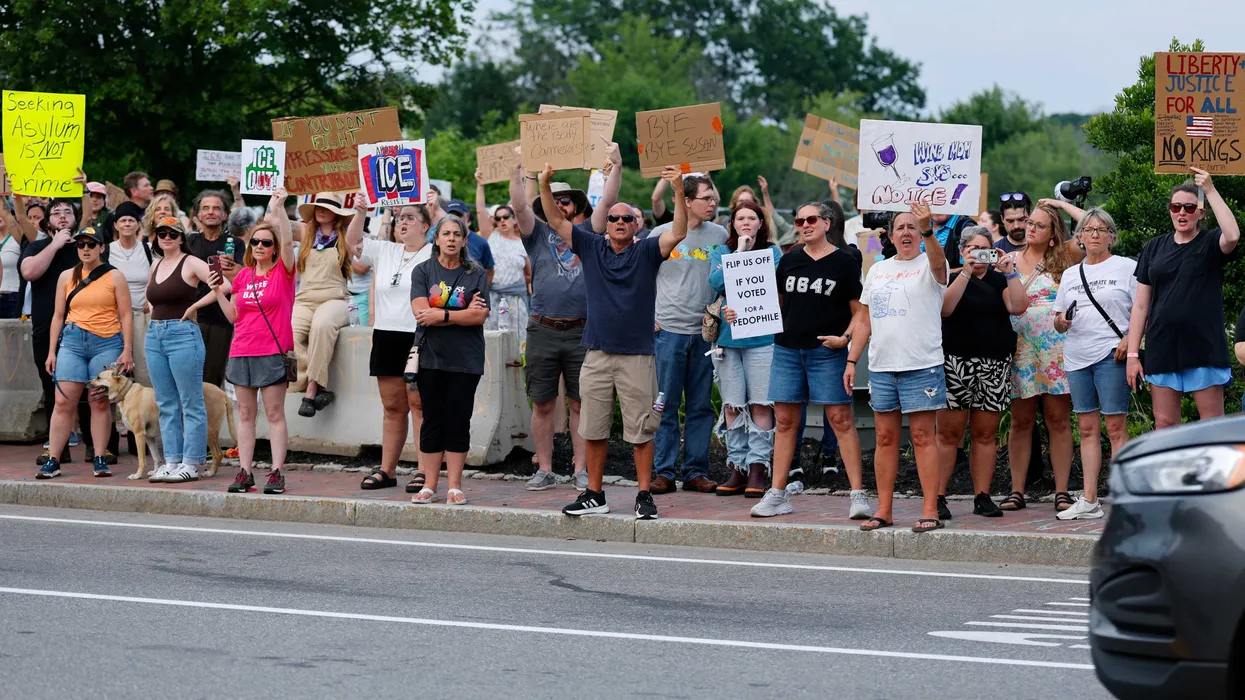 ‘Furious’ protesters descend on small Maine town after ‘horrific’ ICE killing