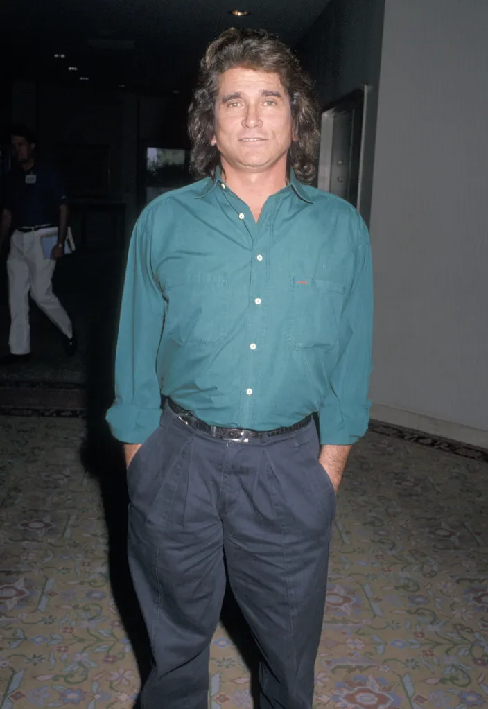 Actor Michael Landon at the NBC Winter TCA Press Tour.
