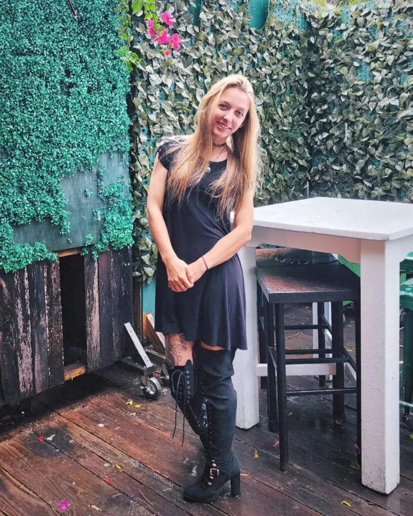 Brittany Clark posing for a photo.