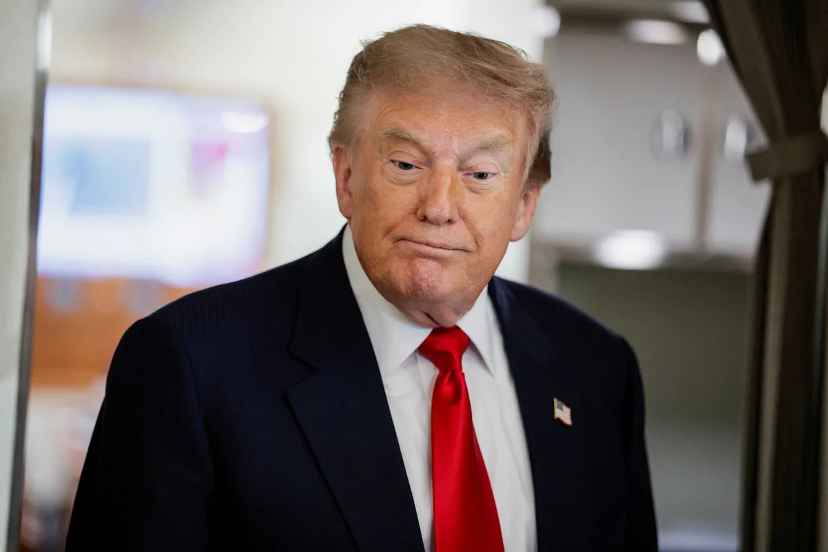 ‘Dementia talking again’: Trump’s fumbling Fox News interview sparks ridicule
