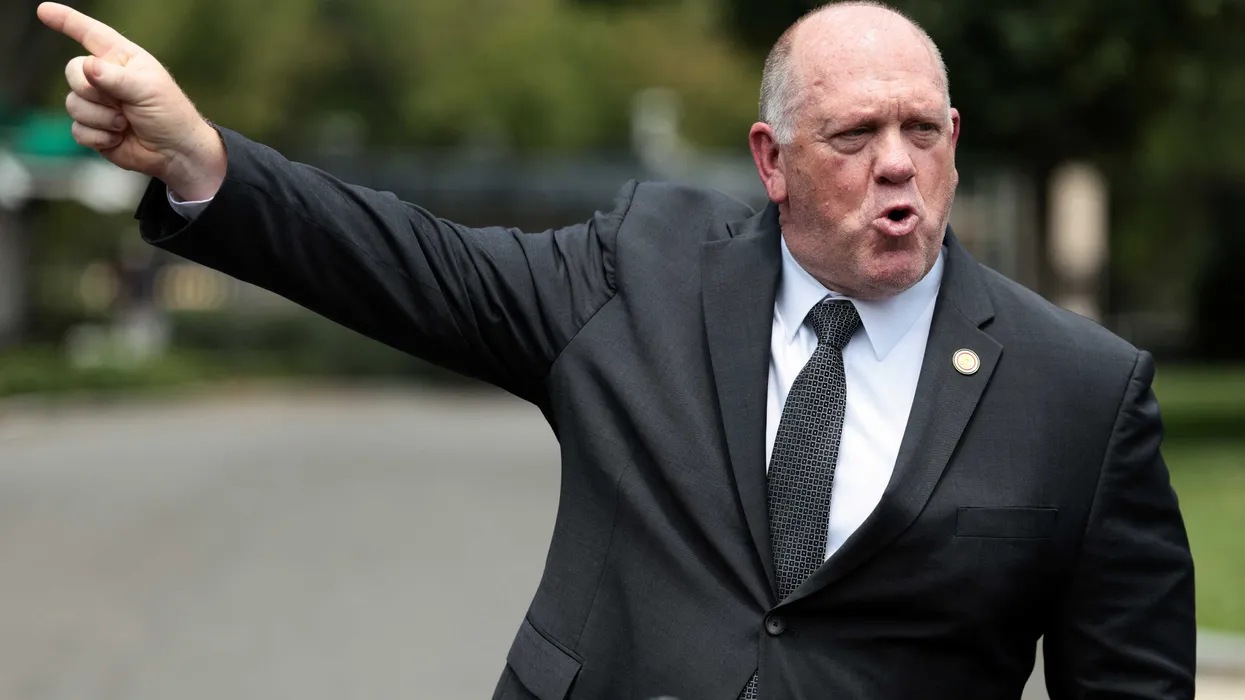 Outrage as visibly upset Trump border czar blurts out shock admission