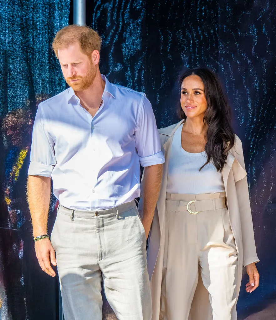 Prince Harry and Meghan Markle at the Invictus Games 2023.
