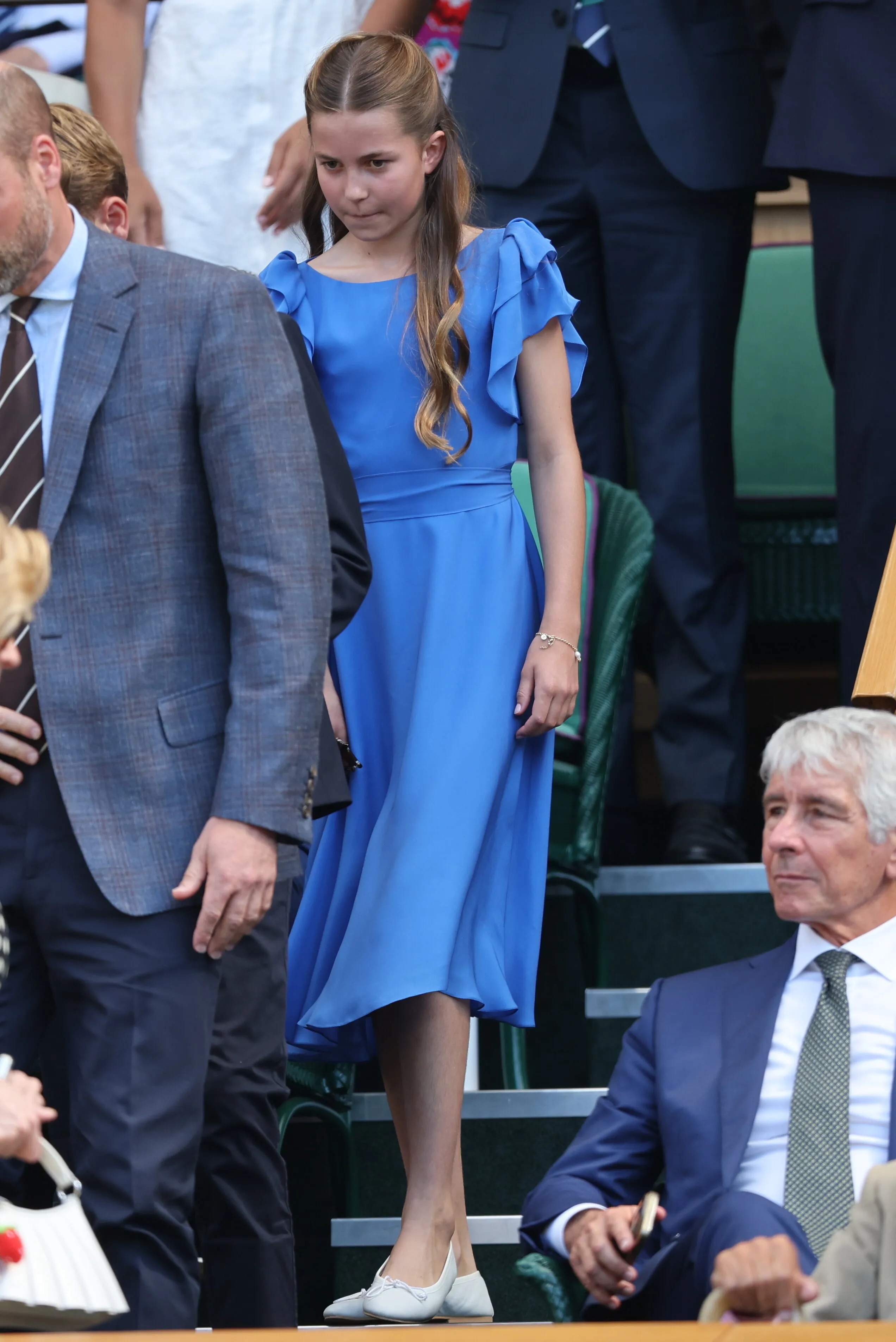Princess Charlotte at the Wimbledon Tennis Championships.