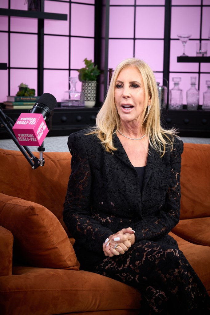 Vicki Gunvalson visits the Page Six studio.