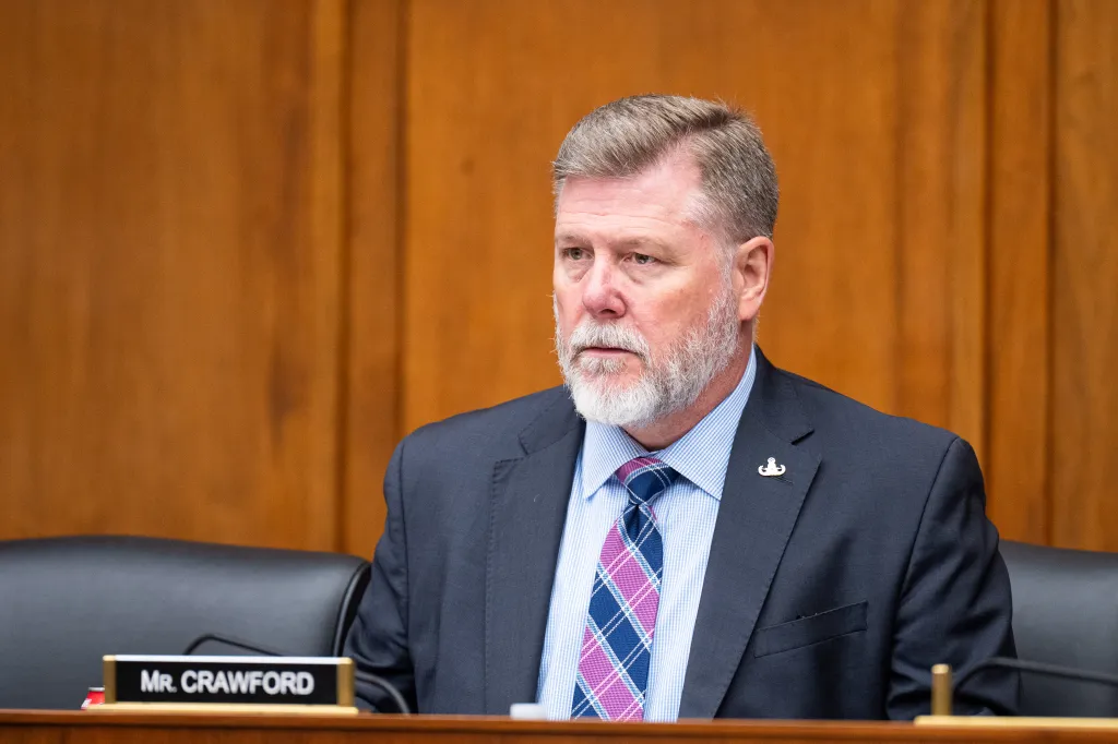 Rep. Rick Crawford at the House Transportation Committee hearing.