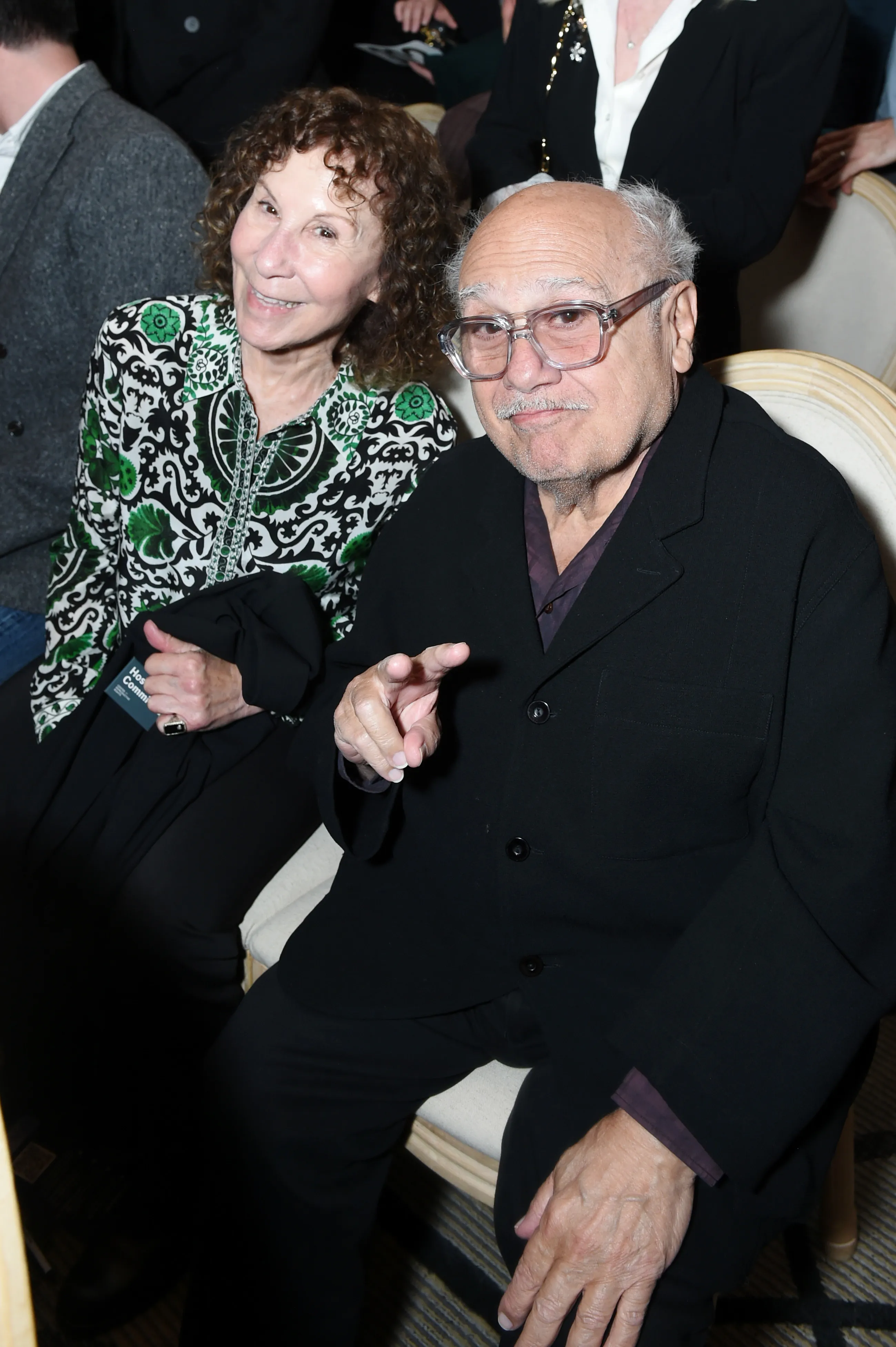 Danny DeVito and Rhea Perlman.