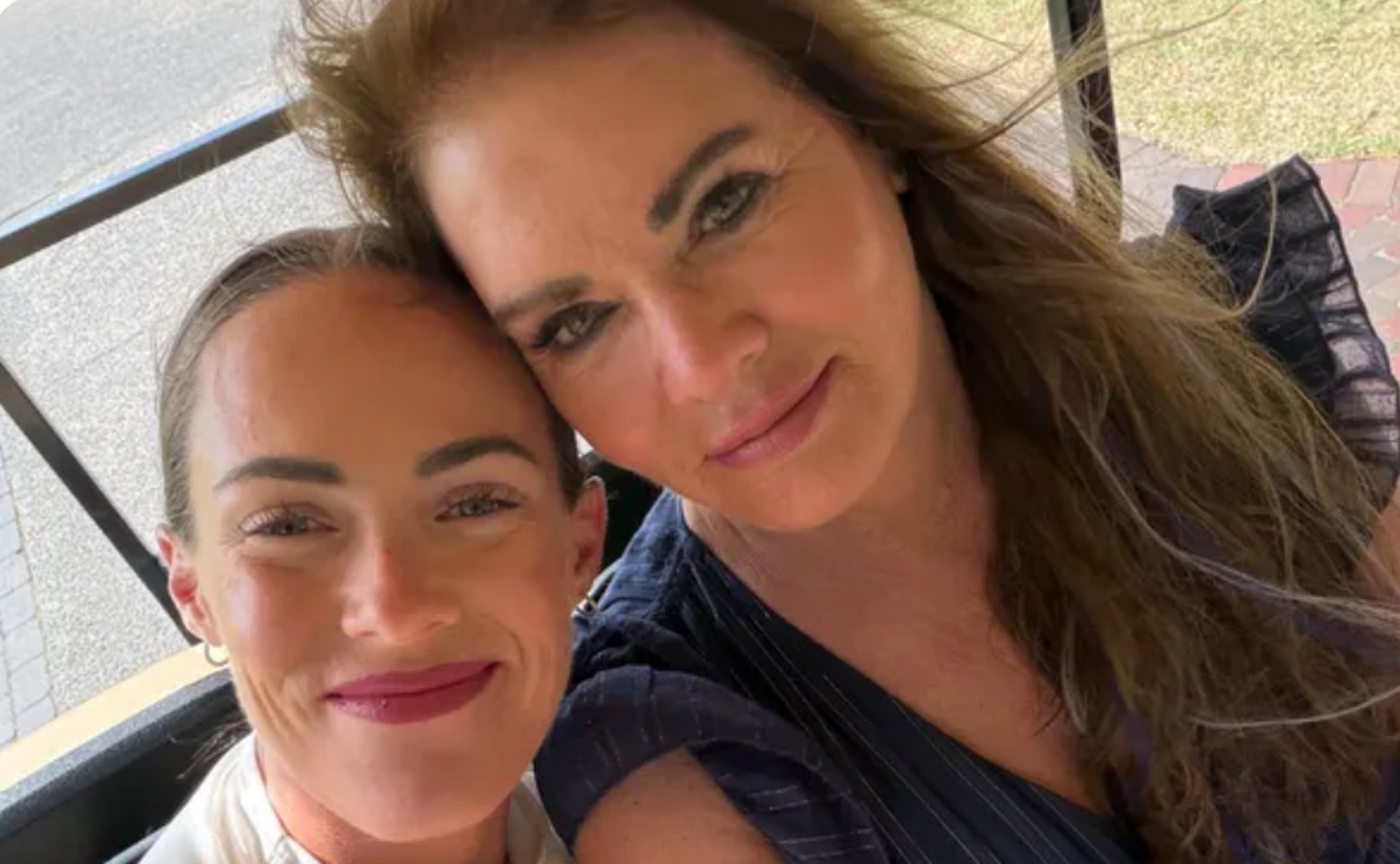 Jeana Keough with her daughter, Kara.