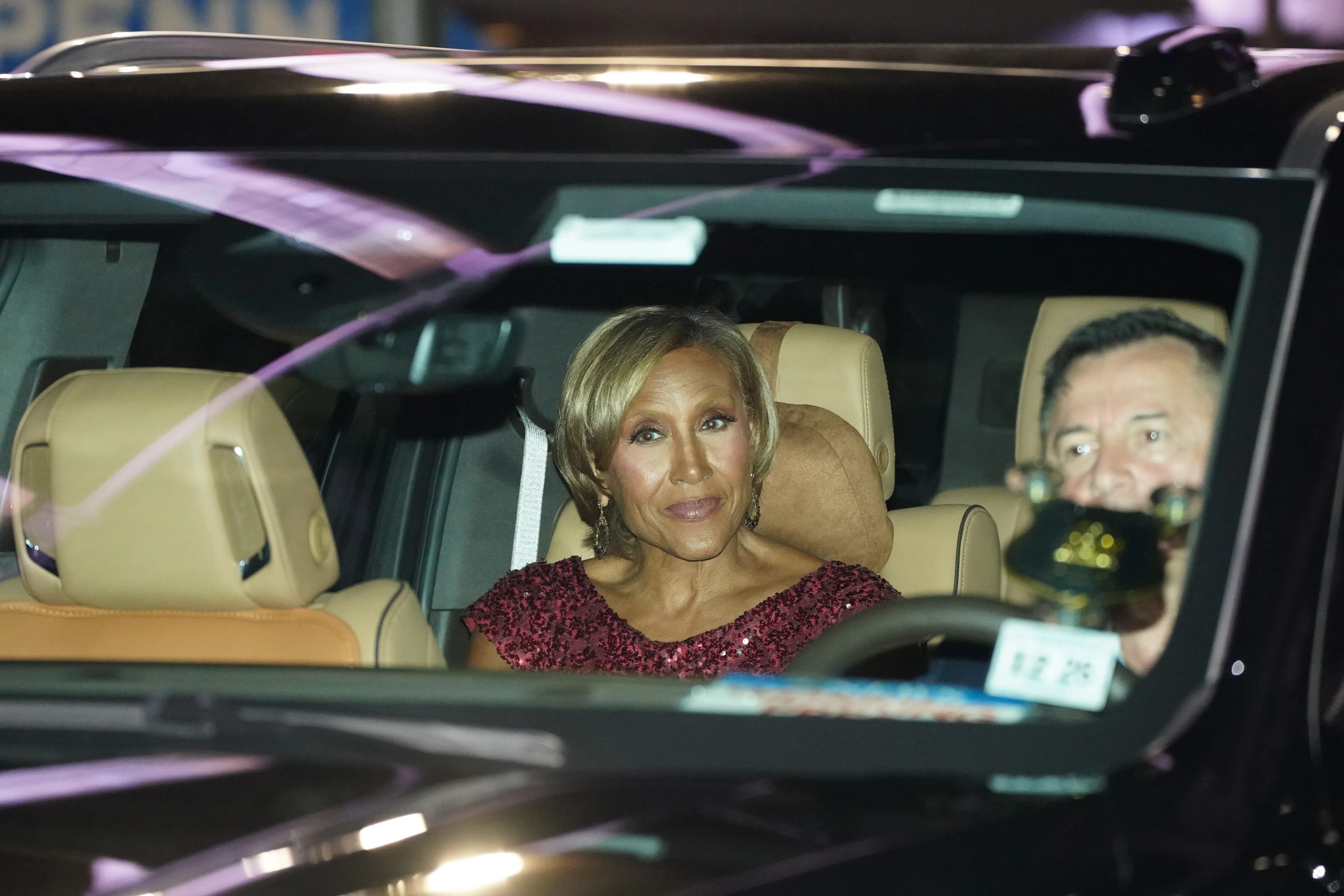 Robin Roberts leaving Taylor Swift wedding