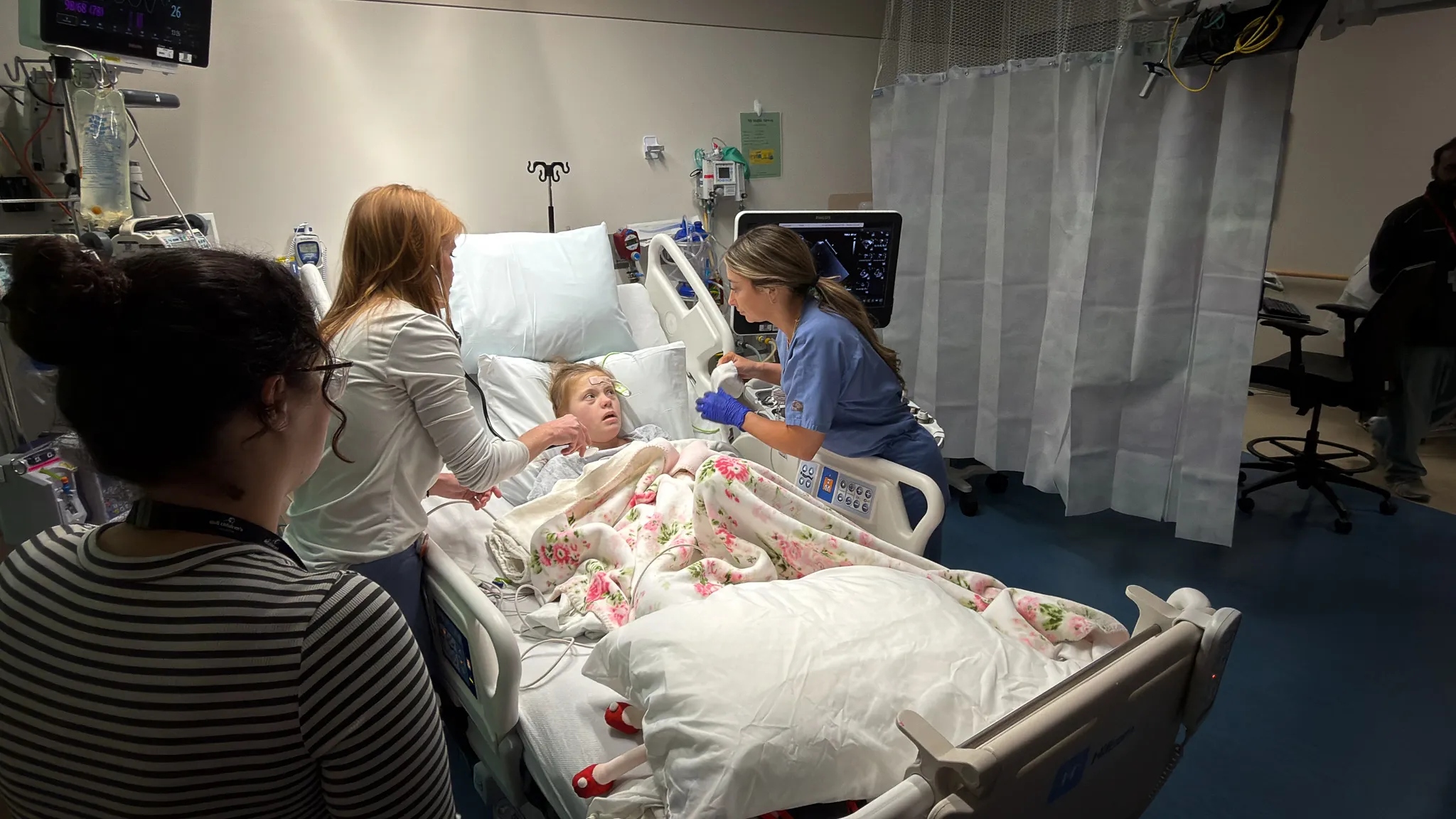 Feek described how what appeared to be a routine illness quickly spiraled into a life-threatening emergency for Indiana.