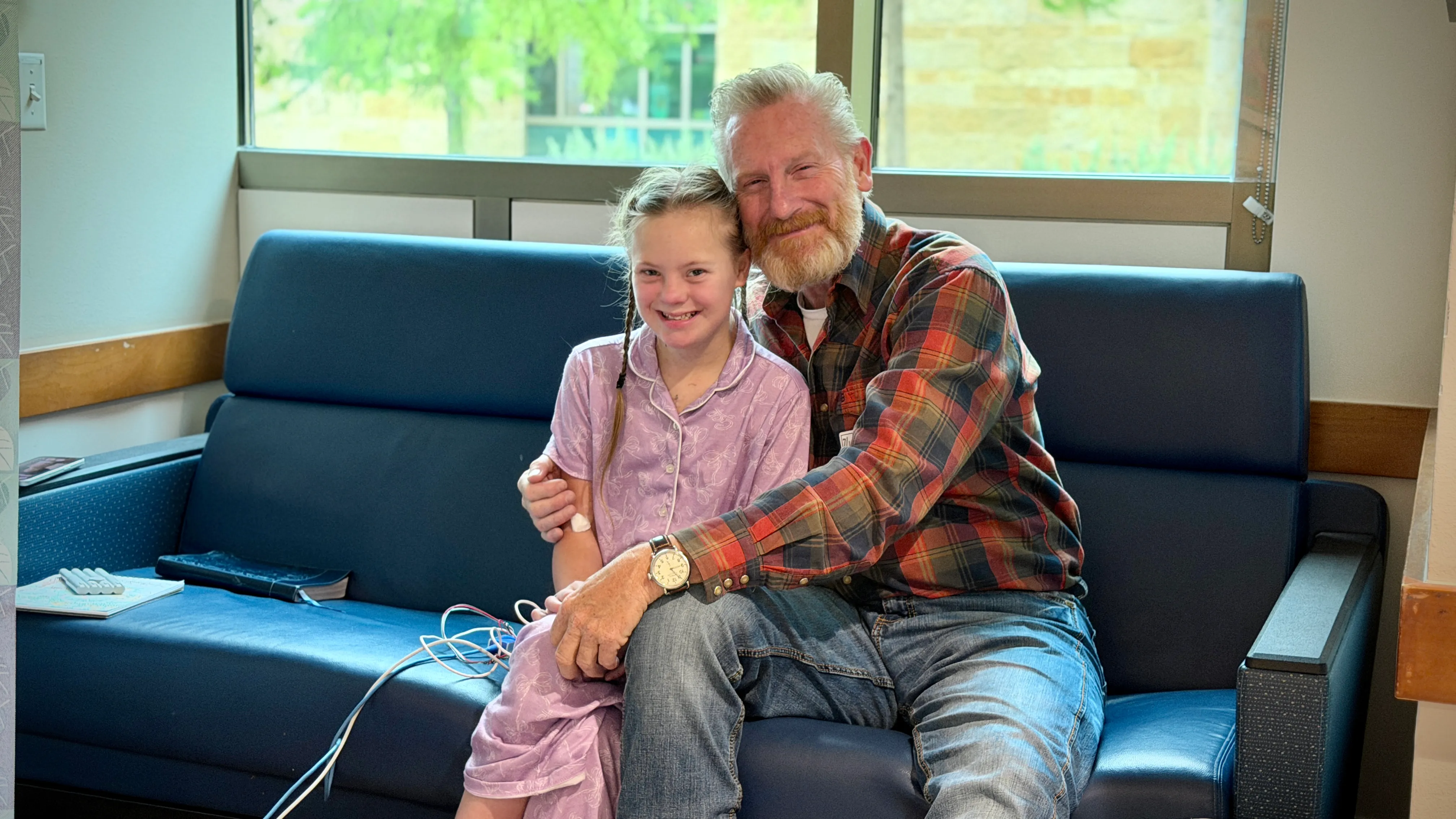 Just two weeks after his 12-year-old daughter, Indiana, underwent open-heart surgery, Feek said she was rushed to a hospital and airlifted by helicopter after a sudden health scare.
