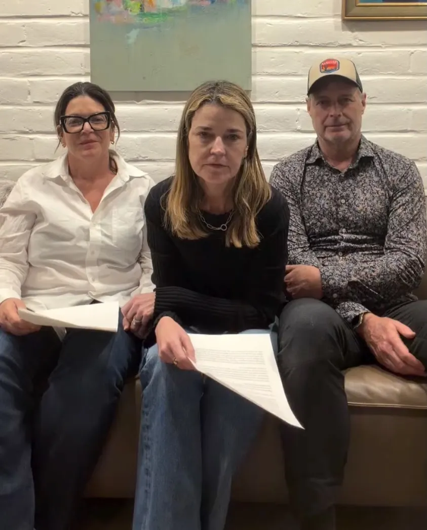 Savannah Guthrie and her siblings make a statement regarding their mother Nancy's disappearance.