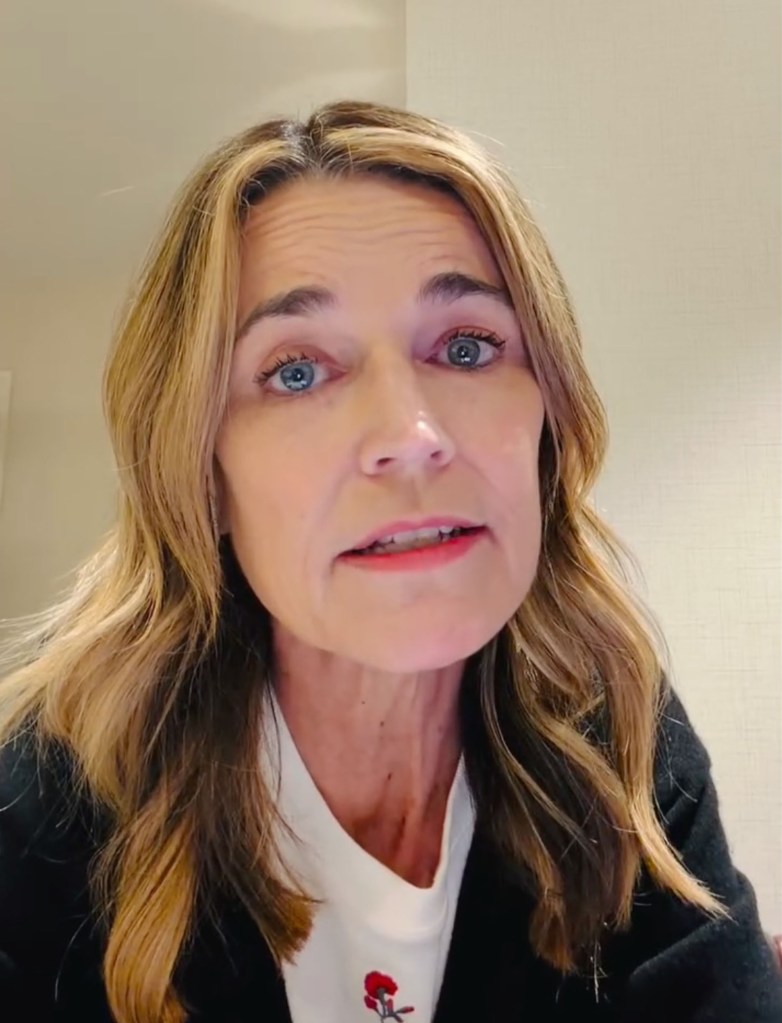 Savannah Guthrie making a heartbreaking plea.