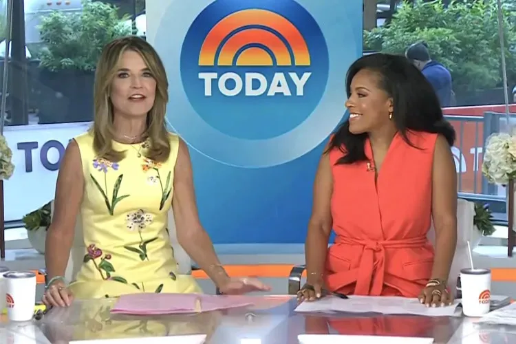 Savannah Guthrie and Sheinelle Jones on Today on July 20.