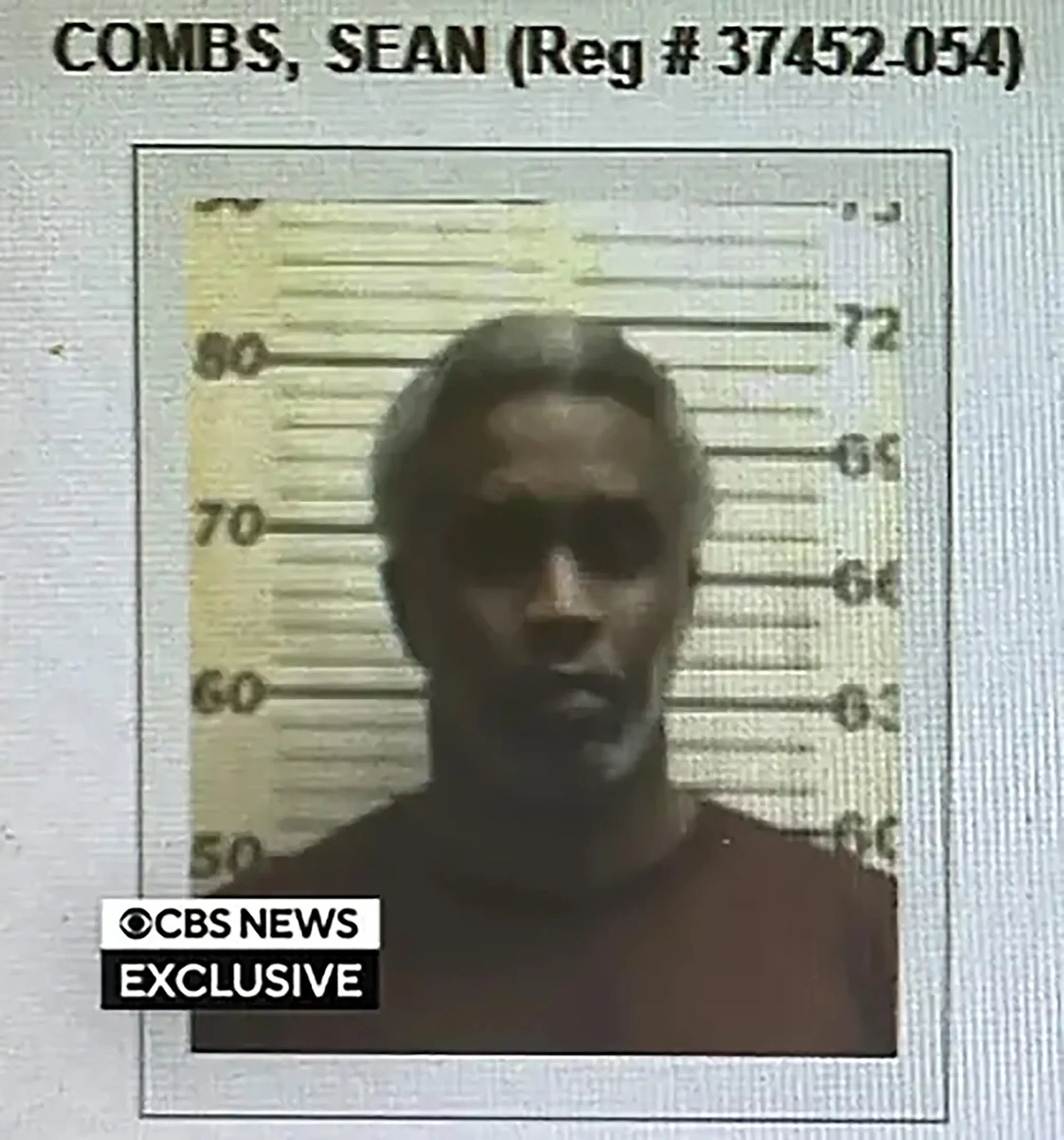 Sean Diddy Combs' mugshot.