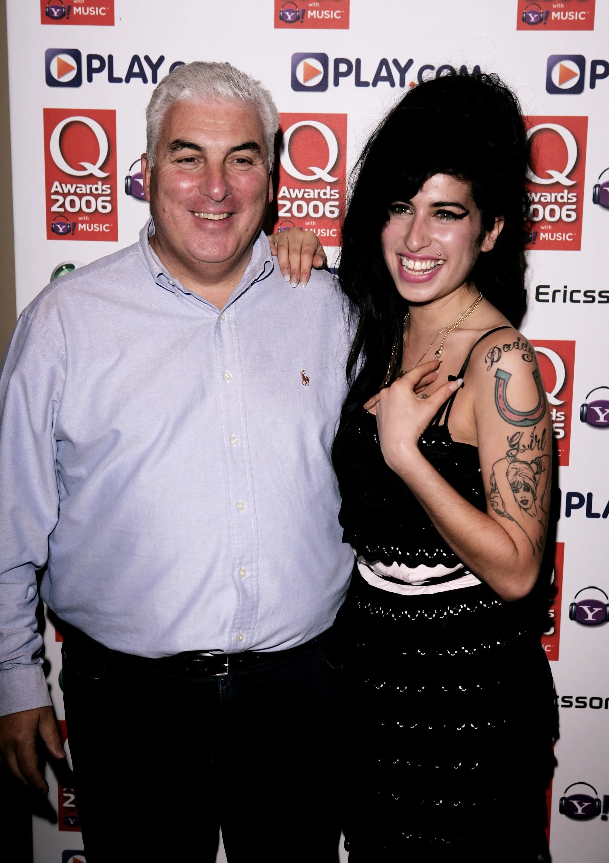 Mitch and Amy Winehouse in 2006