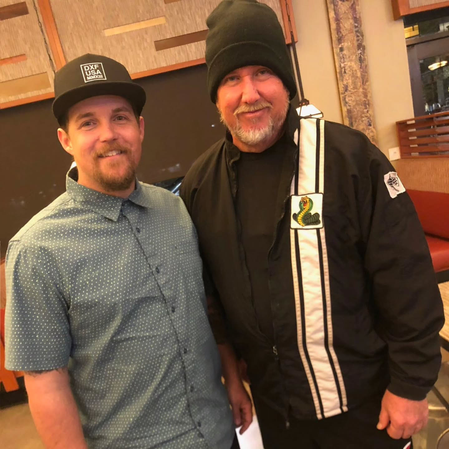 Darrell Sheets with his son Brandon.