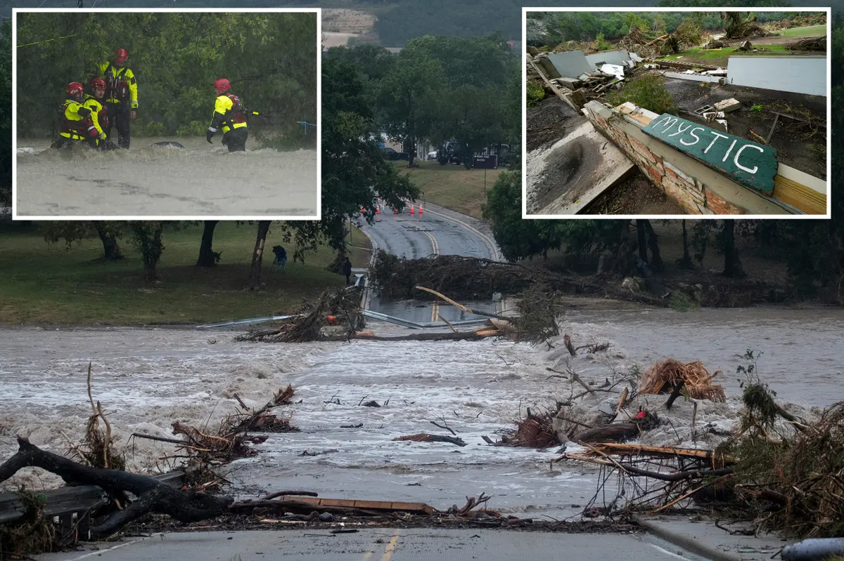 Deadly Texas flood sweeps away deer in heartbreaking video — as emergency warnings issued in city where Camp Mystic tragedy struck