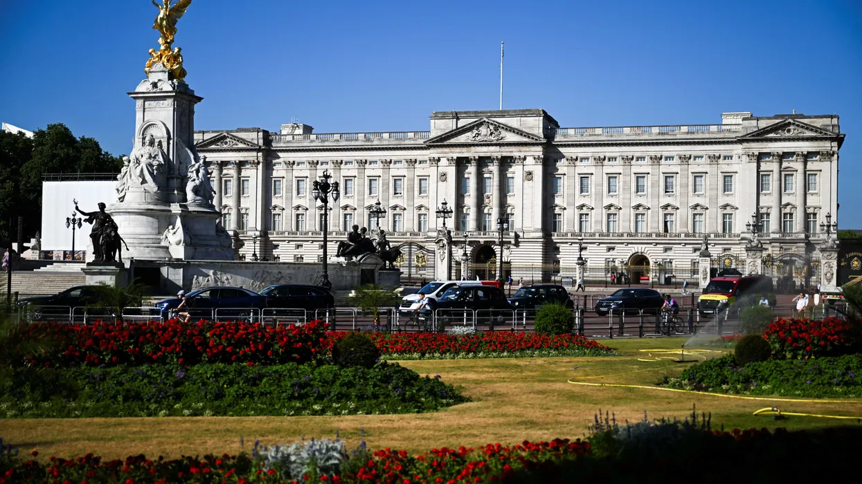 Epstein banner flies in Buckingham Palace Throne Room as fury mounts at Andrew