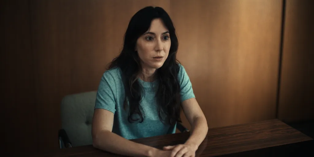 Michelle Hadley in "A Toxic Love Story."