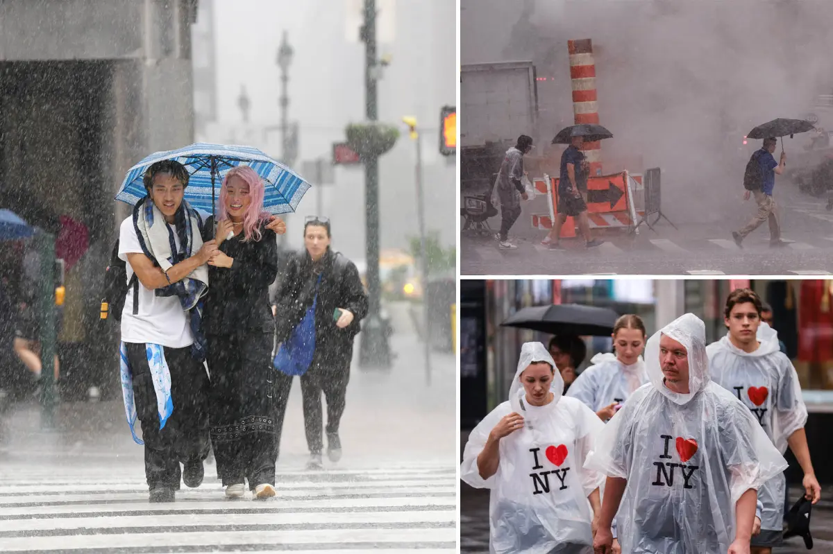 Treacherous downpours and flash flooding to pummel NYC on Monday: ‘Take these warnings seriously’