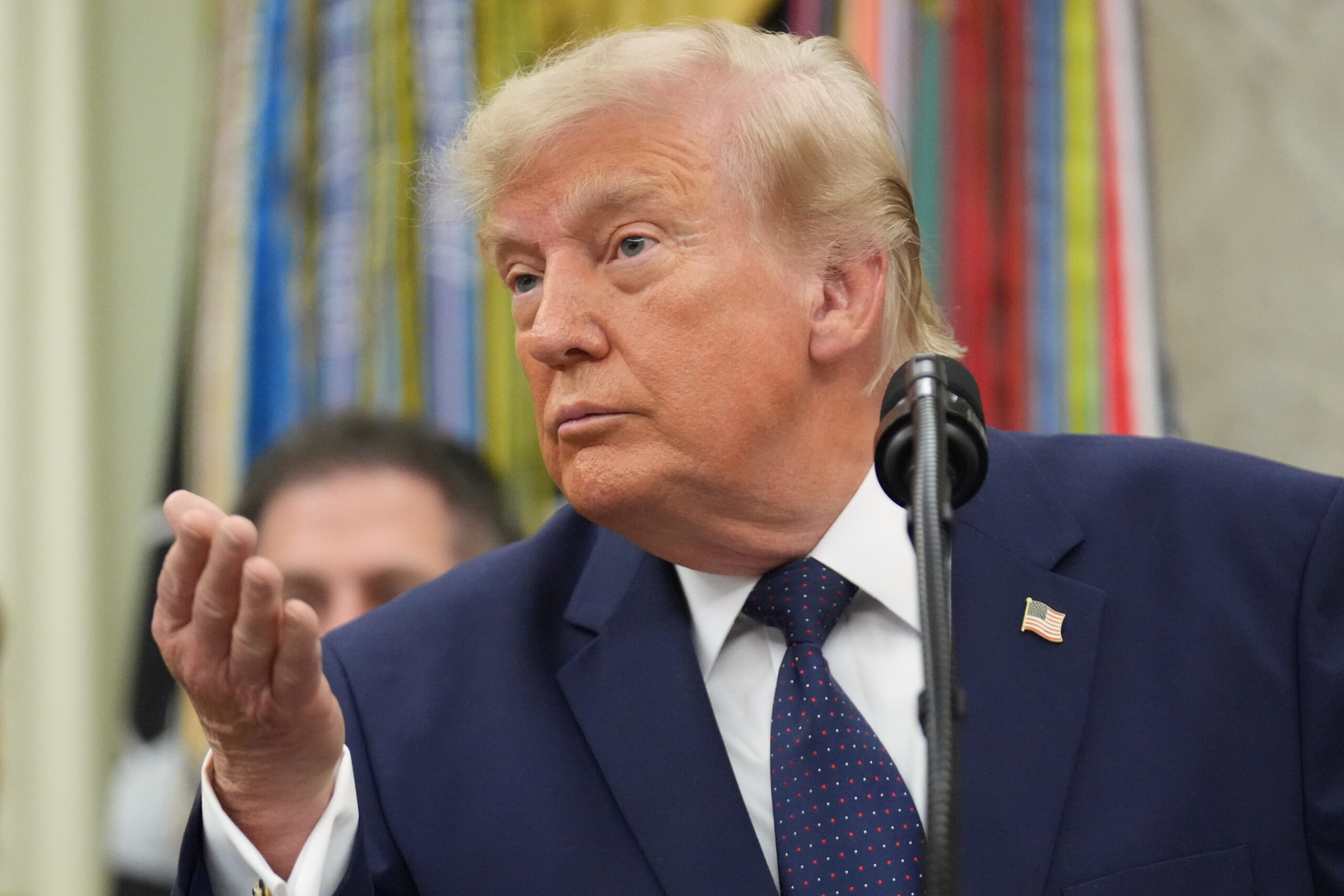 Trump confirms he called FIFA head but says he didn’t influence overturning Balogun’s red card