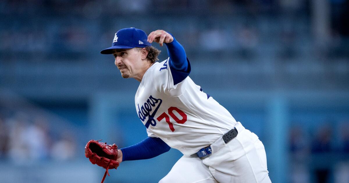 Justin Wrobleski has a bad night as Dodgers fall to the Mariners