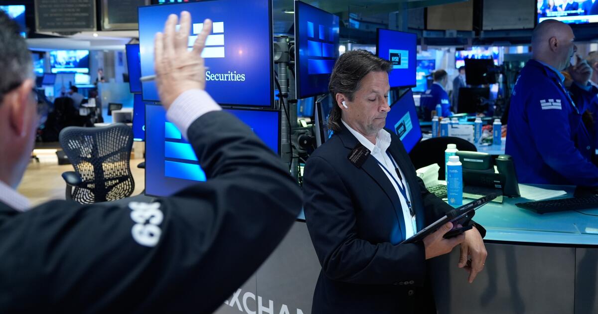 Stocks rise after data shows slowing inflation, even as IBM plunges