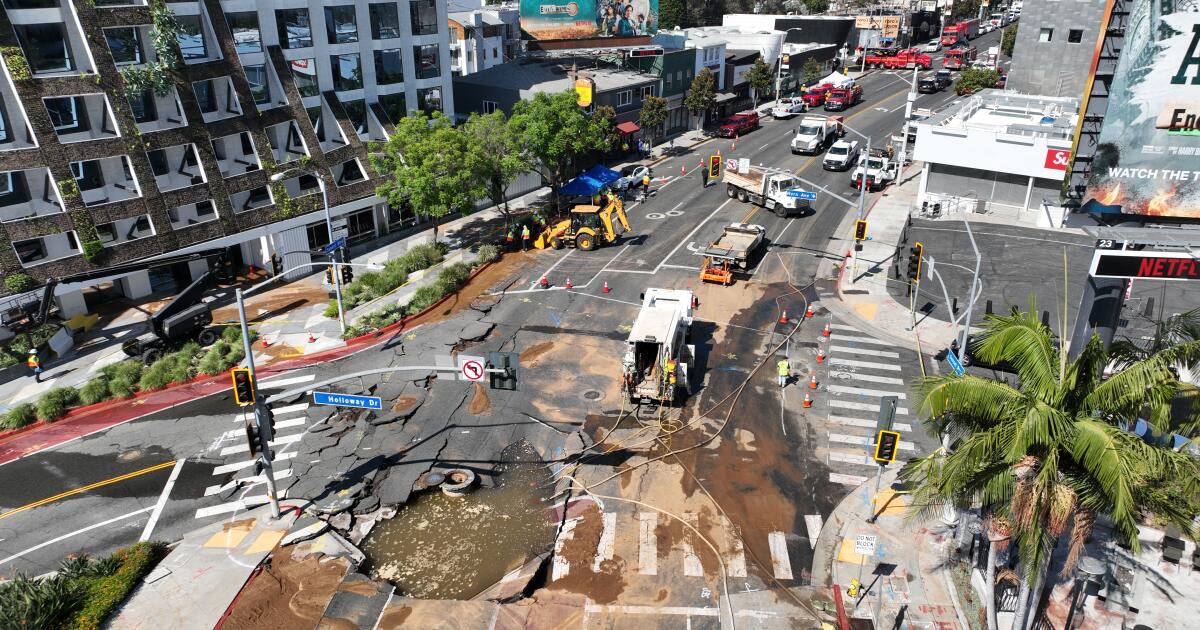 ‘Everything’s destroyed’: Buzzy Sunset Strip cafe closes indefinitely due to water main break