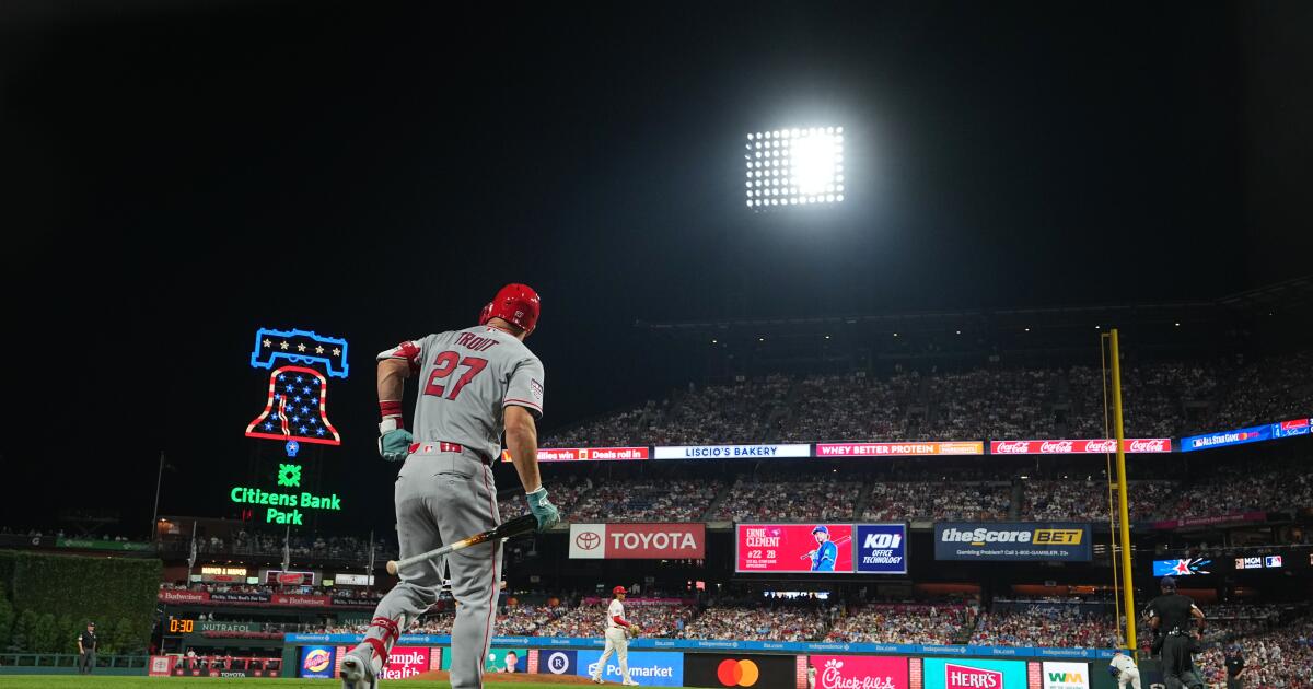 ‘You never know when it’s your last.’ Mike Trout savors every moment of this All-Star Game