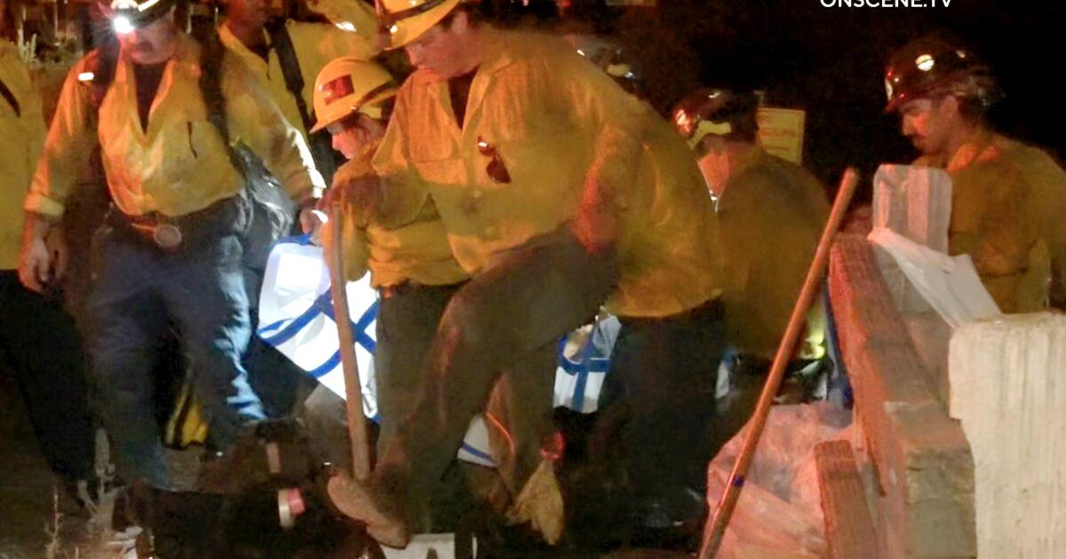 Three firefighters injured battling wildfire in San Bernadino Mountains