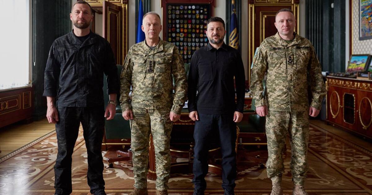 Ukraine overhauls its military top brass for the fight against Russia