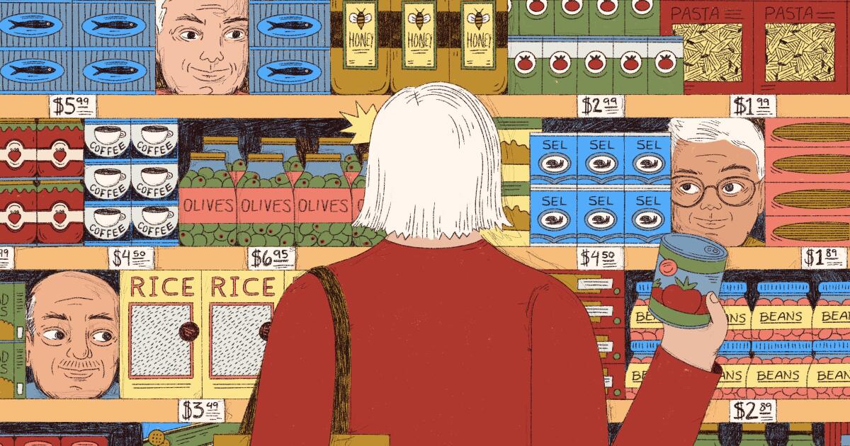 Why do older men keep hitting on me at the supermarket?