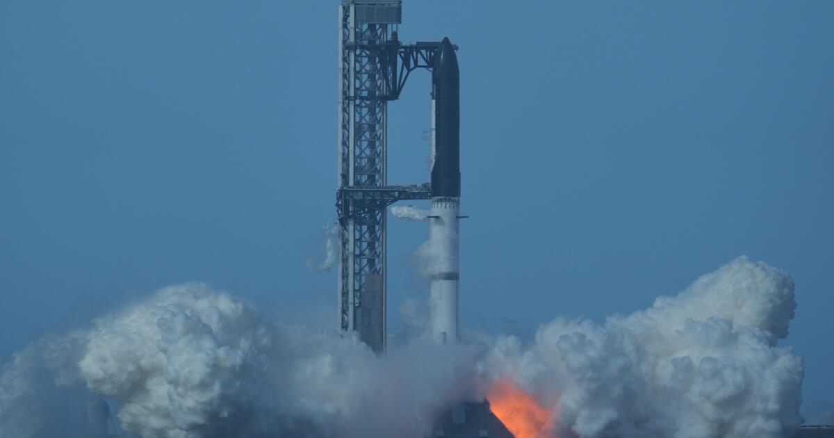 SpaceX Starship aborts launch at last minute