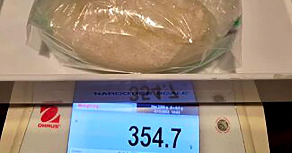 Passenger leaves behind huge hunk of meth in rideshare vehicle