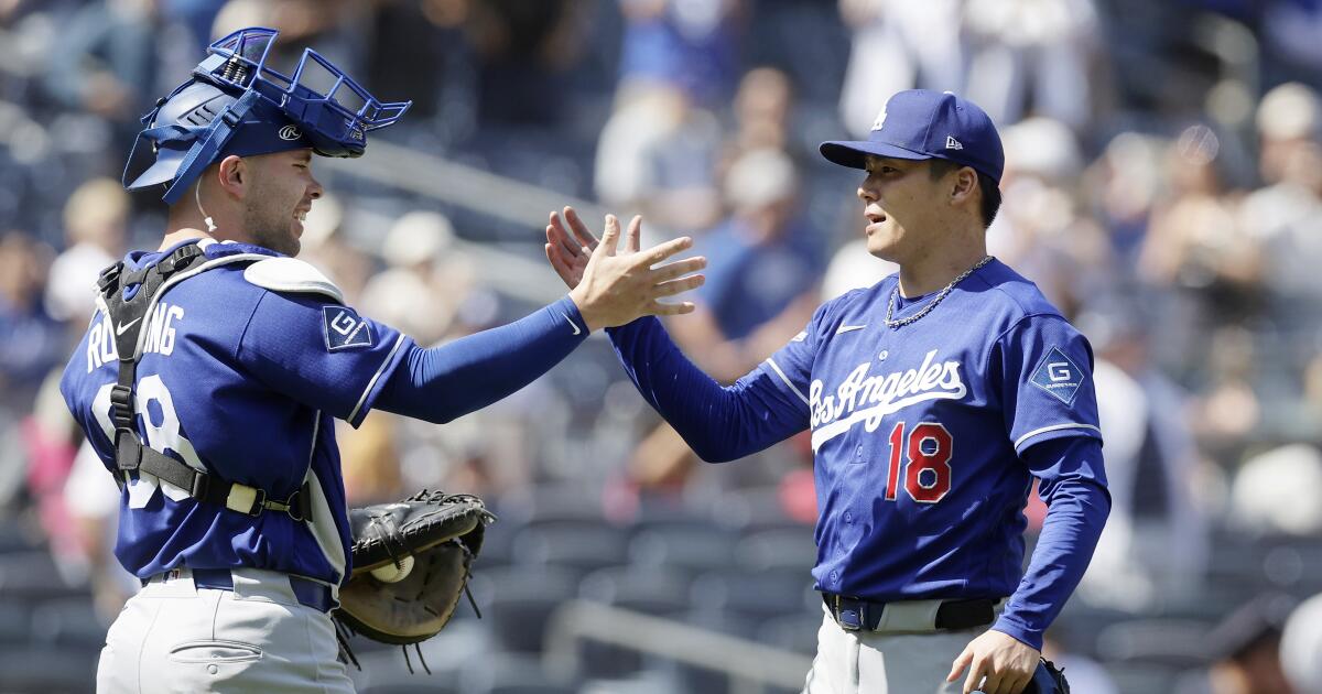 ‘That’s why he’s our ace.’ Yoshinobu Yamamoto shines with latest complete-game gem