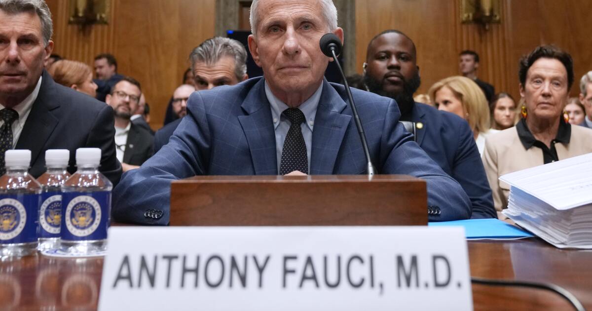 Fauci invokes Fifth Amendment and declines to testify in Republican-led COVID-19 Senate hearing