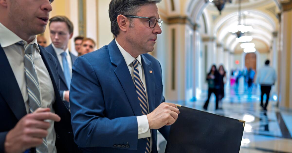 House Republicans adopt $95-billion package for Iran war and Trump’s priorities