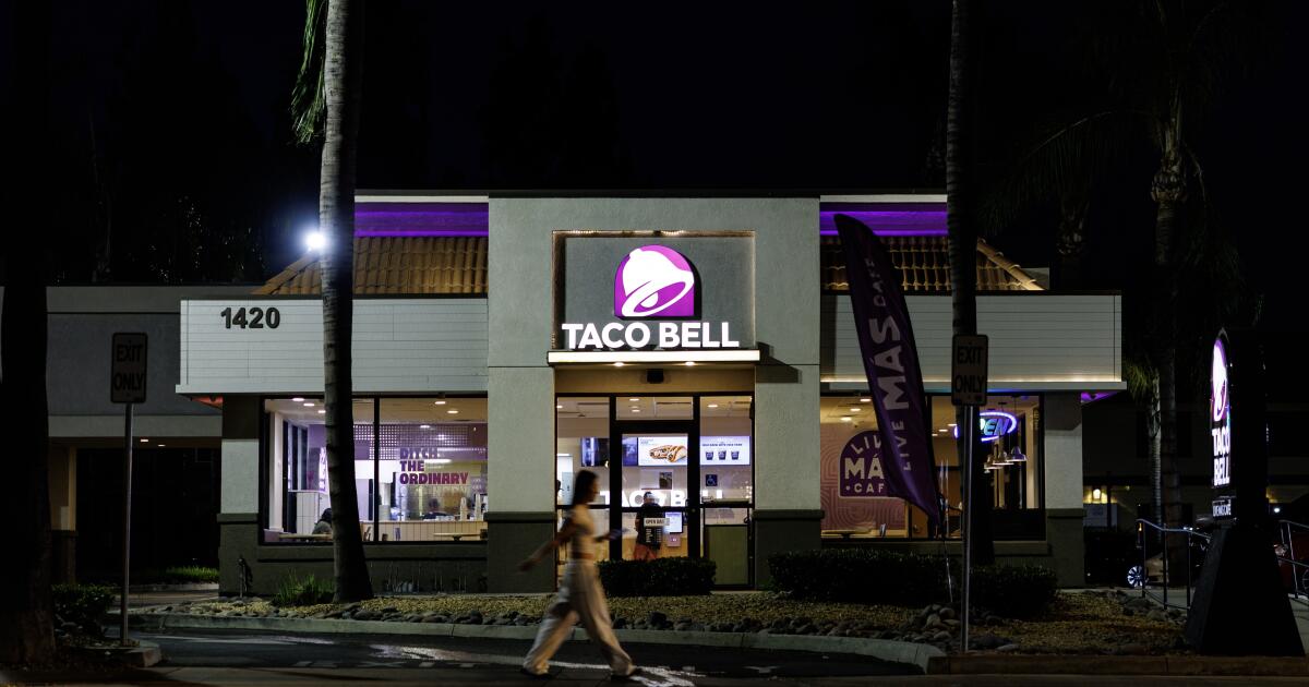 Taco Bell was crushing it—then cyclosporiasis hit