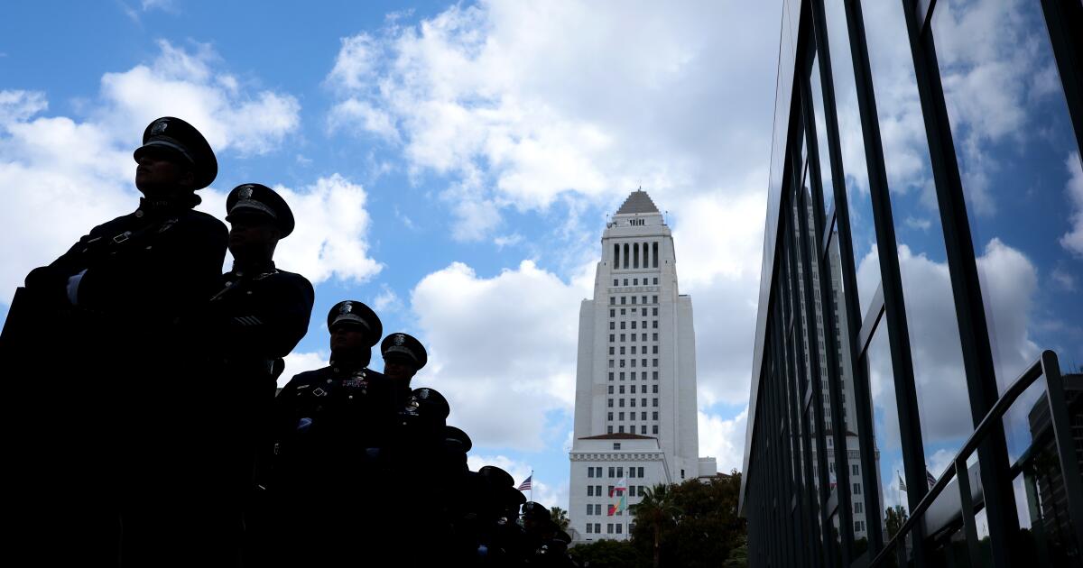 LAPD officer who recorded colleagues’ racist, homophobic comments may face criminal case
