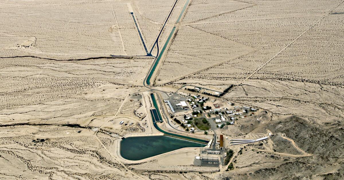 Man found dead in intake pond at Mojave Desert water plant. Who he is, how he got there is a mystery