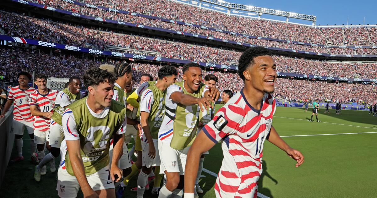U.S. men piling up historic moments at World Cup, but focus is on the here and now