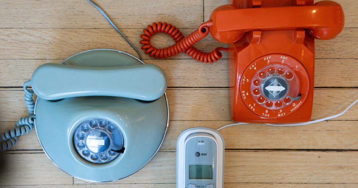 Even in the heart of L.A., they still rely on old-fashioned landlines and don’t want to lose them