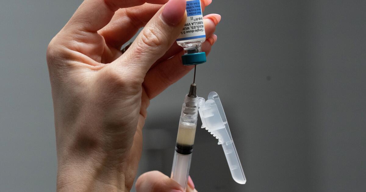 Measles cases hit U.S. record not seen since 1991